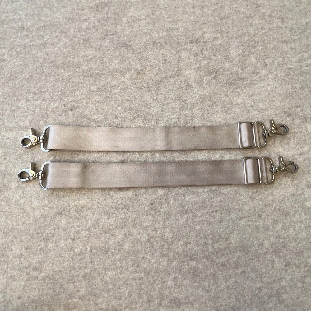 Petunia Pickle Bottom Replacement Shoulder Strap Set Grey Adjustable
